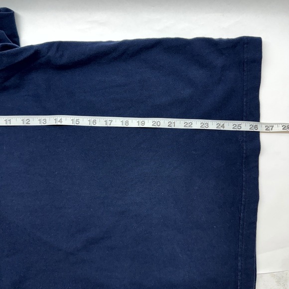 Tommy Hilfiger Men's Navy Blue Hoodie Long Sleeve Small Logo - Picture 6 of 7